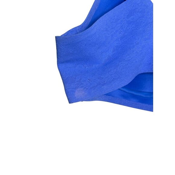 Aerie Smoothiez XL Blue Lace Padded Wireless Bra With Adjustable Straps - Picture 4 of 6